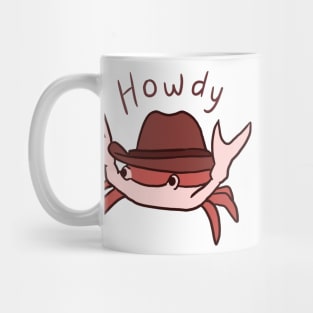 Cowboy crab Mug